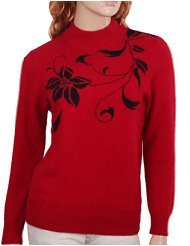 紅色 - 鄂爾朗琪 / 毛衣、針織衫 / 女裝 - 服飾箱包 - 亞馬遜